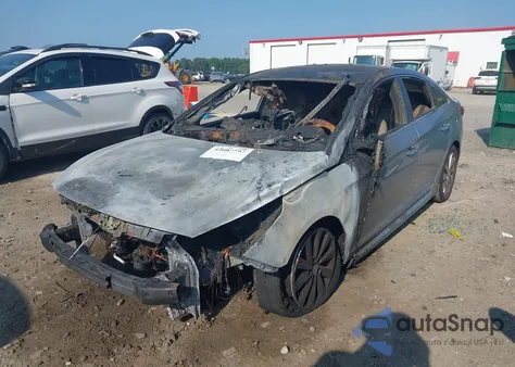 2015 Hyundai Sonata Sport из США, поврежденный, VIN 5NPE34AF0FH073534